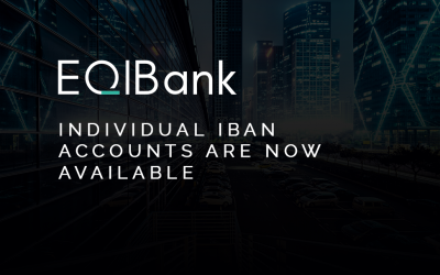 Individual IBAN accounts are now available